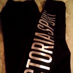 Victoria's Secret Black Leggings